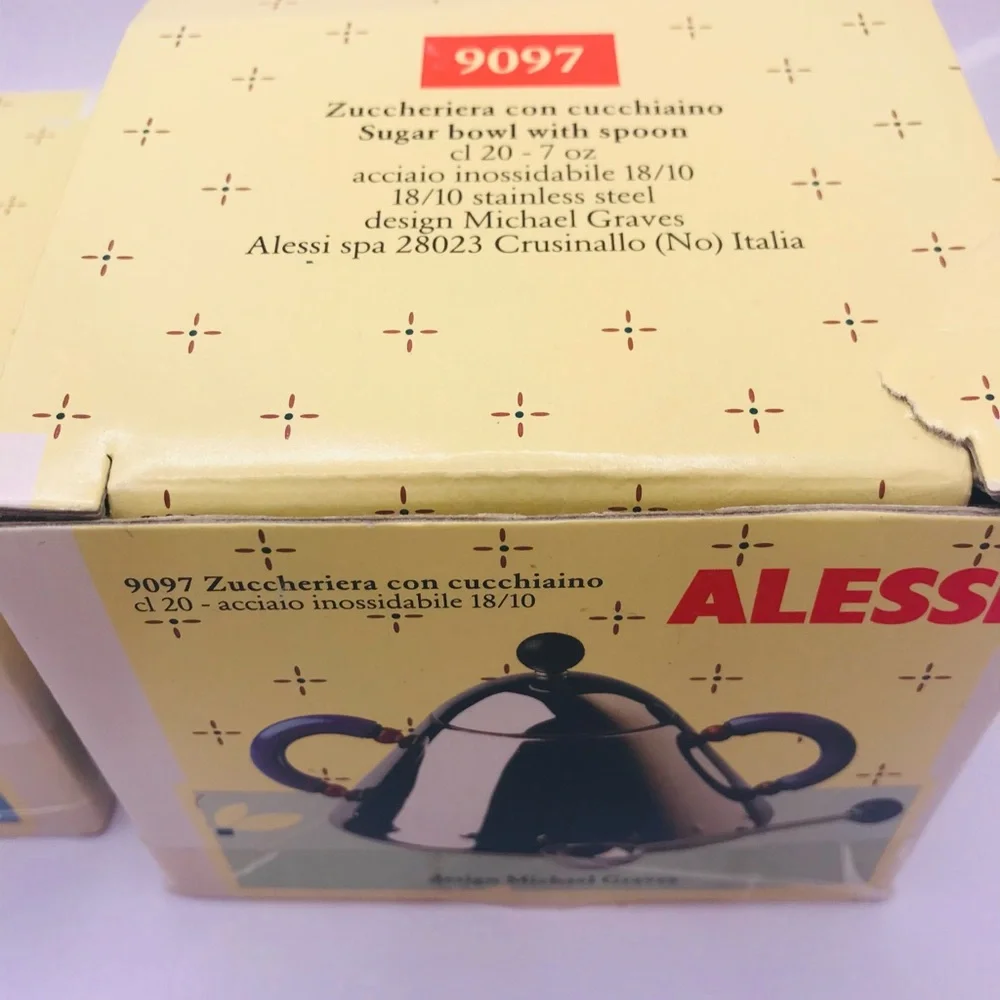 ALESSI CREAM & SUGAR. - Picture 10 of 11